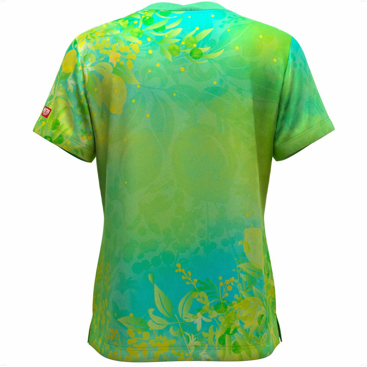 Butterfly Lowiness Lady Shirt - Green - Back